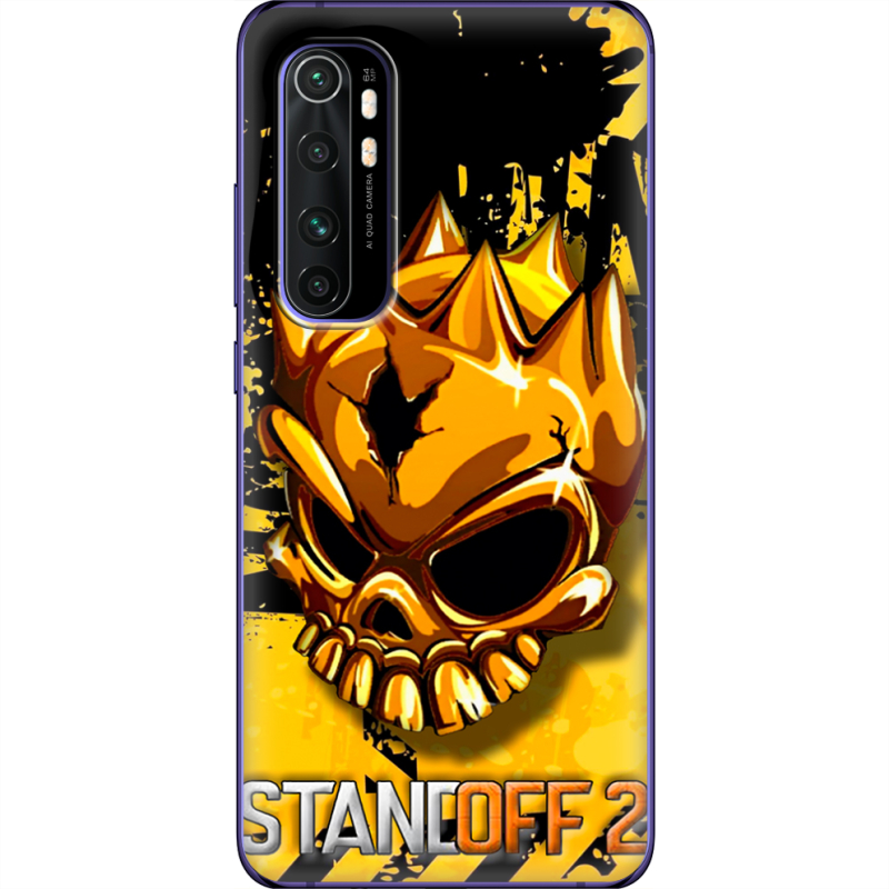 Чехол BoxFace Xiaomi Mi Note 10 Lite StandOff 2 gold