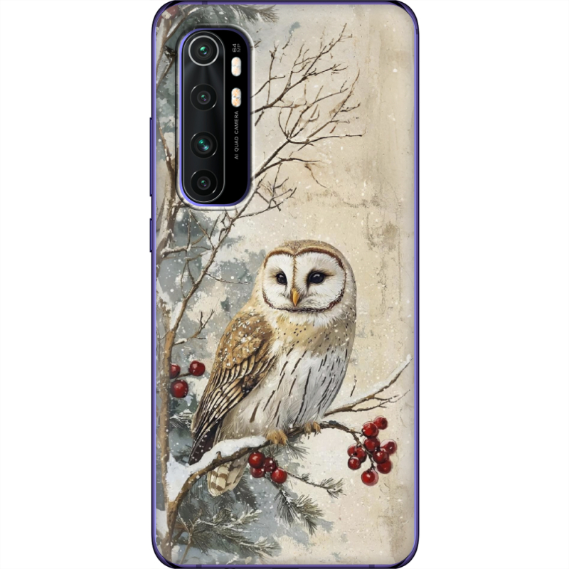 Чехол BoxFace Xiaomi Mi Note 10 Lite Christmas Owl