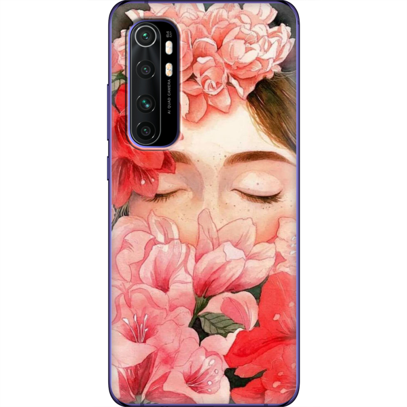 Чехол BoxFace Xiaomi Mi Note 10 Lite Girl in Flowers