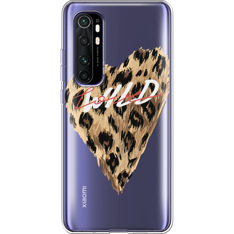 Прозрачный чехол BoxFace Xiaomi Mi Note 10 Lite Wild Love