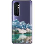 Прозрачный чехол BoxFace Xiaomi Mi Note 10 Lite Blue Mountain