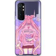 Прозрачный чехол BoxFace Xiaomi Mi Note 10 Lite Wiked Lady