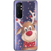 Прозрачный чехол BoxFace Xiaomi Mi Note 10 Lite Winter Deer