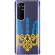 Прозрачный чехол BoxFace Xiaomi Mi Note 10 Lite Gold Trident