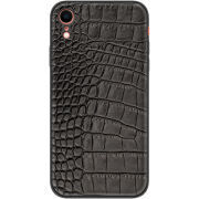 Кожаный чехол Boxface Apple iPhone XR Crocodile Black