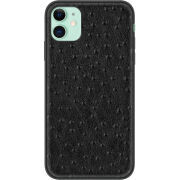 Кожаный чехол Boxface Apple iPhone 11 Strauss Black