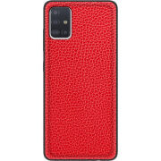 Кожаный чехол Boxface Samsung Galaxy A51 (A515) Flotar Red