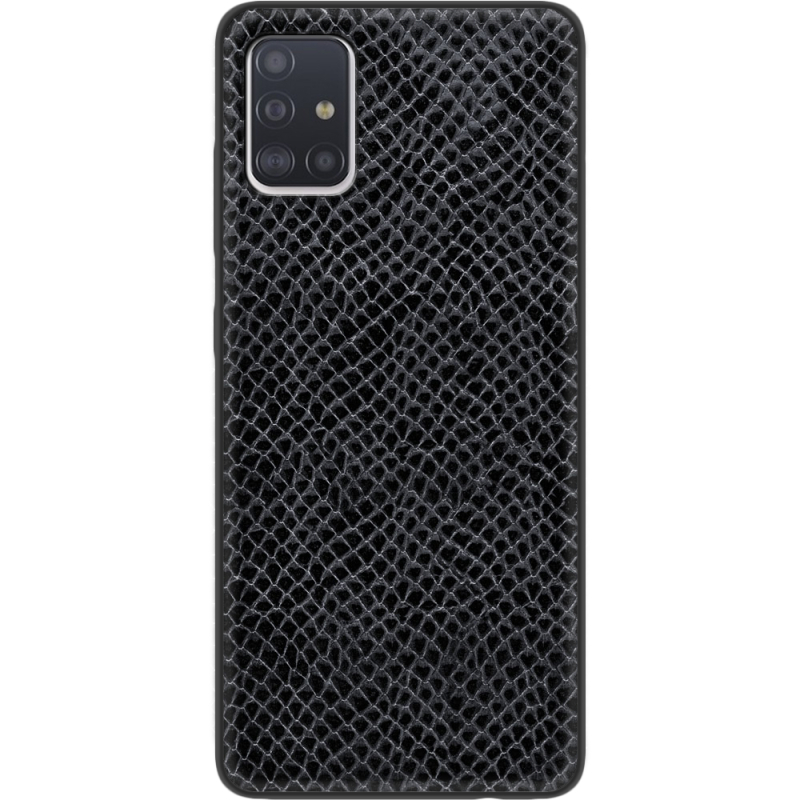 Кожаный чехол Boxface Samsung Galaxy A51 (A515) Snake Graphite