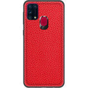 Кожаный чехол Boxface Samsung Galaxy M31 (M315) Flotar Red