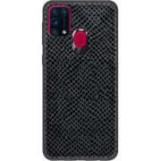 Кожаный чехол Boxface Samsung Galaxy M31 (M315) Snake Graphite