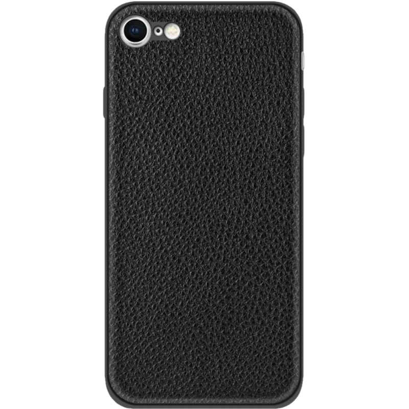 Кожаный чехол Boxface Apple iPhone SE (2020) Flotar Black