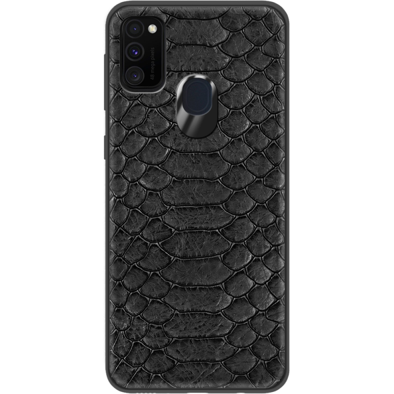 Кожаный чехол Boxface Samsung Galaxy M21 (M215) Reptile Black