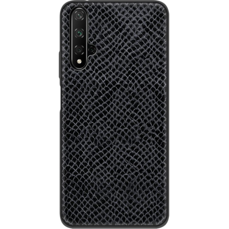 Кожаный чехол Boxface Honor 20 Snake Graphite