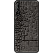 Кожаный чехол Boxface Huawei P Smart Pro Crocodile Black