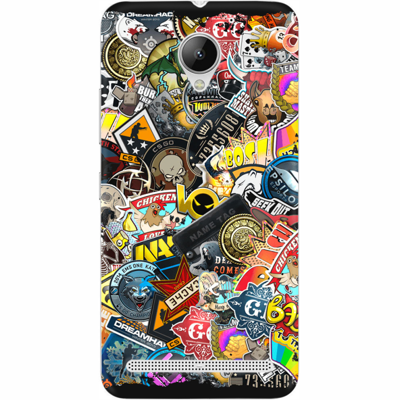 Чехол Uprint Lenovo C2 K10a40 CS:Go Stickerbombing