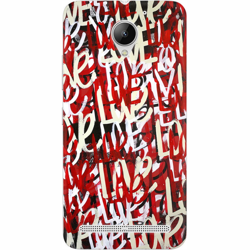 Чехол Uprint Lenovo C2 K10a40 Love Graffiti