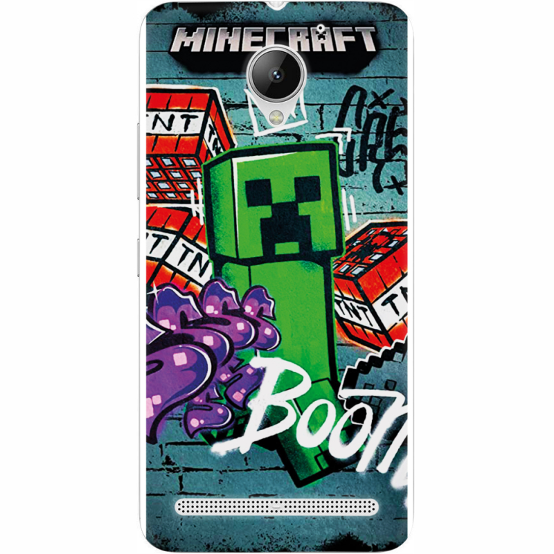 Чехол Uprint Lenovo C2 K10a40 Minecraft Graffiti