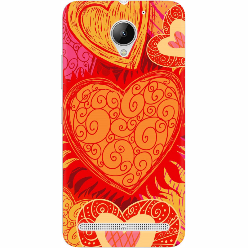 Чехол Uprint Lenovo C2 K10a40 Warm Hearts