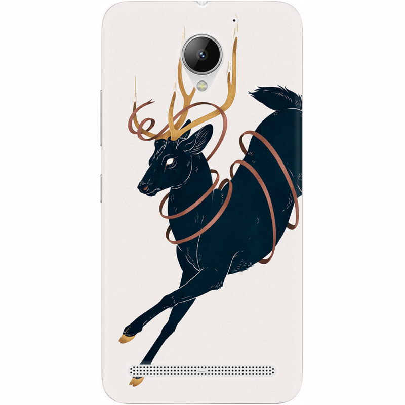 Чехол Uprint Lenovo C2 K10a40 Black Deer