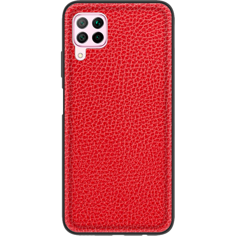 Кожаный чехол Boxface Huawei P40 Lite Flotar Red