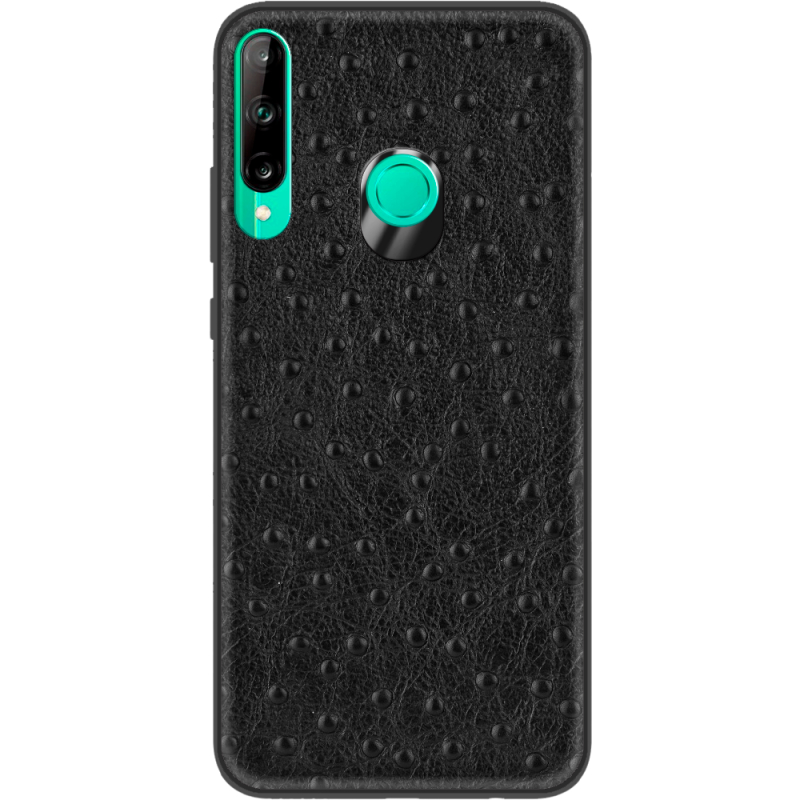 Кожаный чехол Boxface Huawei P40 Lite E Strauss Black