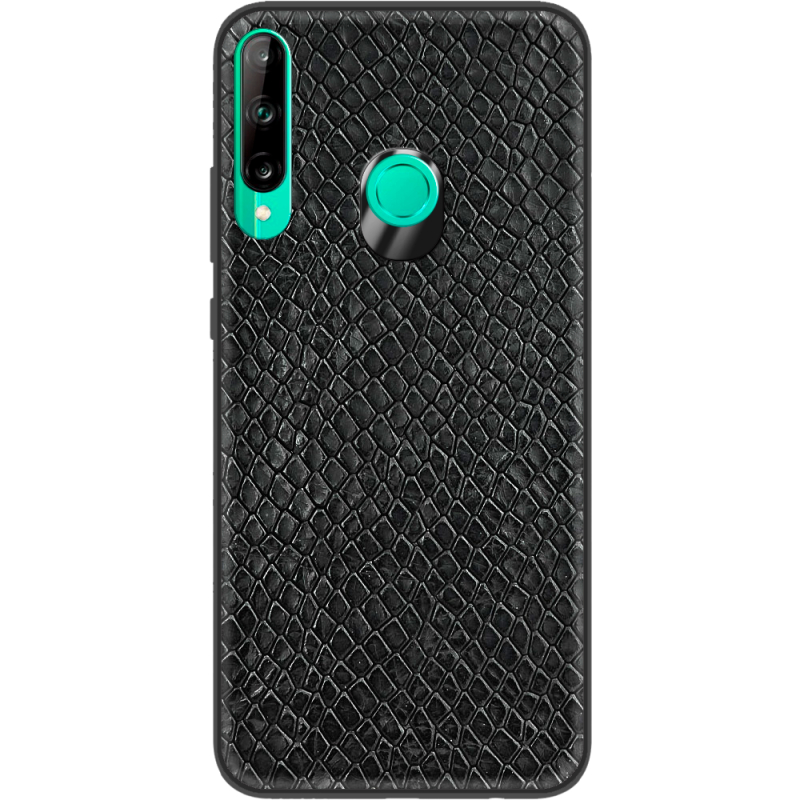 Кожаный чехол Boxface Huawei P40 Lite E Snake Black