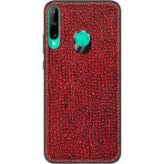 Кожаный чехол Boxface Huawei P40 Lite E Snake Red