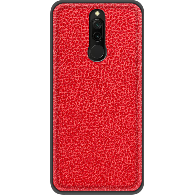 Кожаный чехол Boxface Xiaomi Redmi 8 Flotar Red