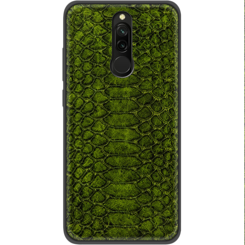Кожаный чехол Boxface Xiaomi Redmi 8 Reptile Forest Green