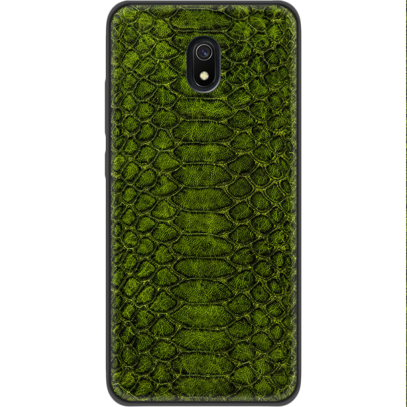 Кожаный чехол Boxface Xiaomi Redmi 8A Reptile Forest Green