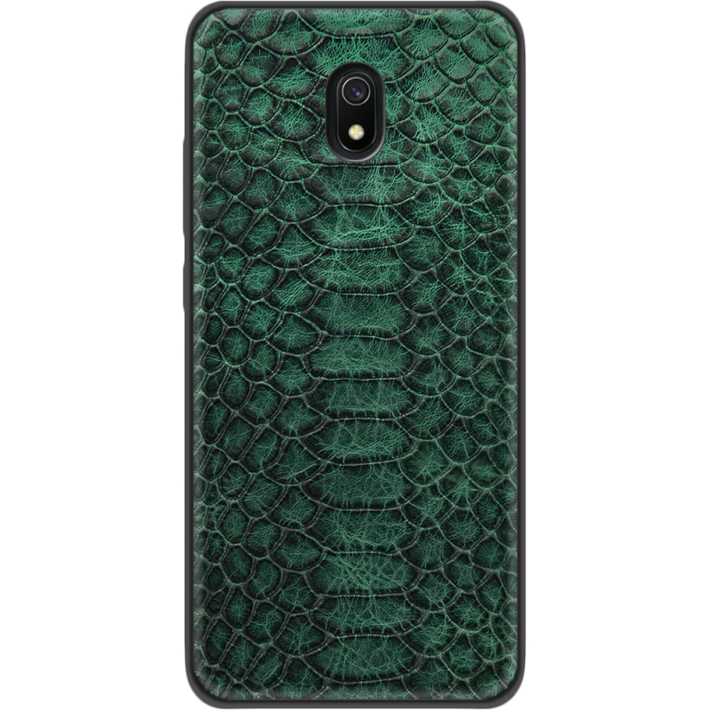 Кожаный чехол Boxface Xiaomi Redmi 8A Reptile Emerald
