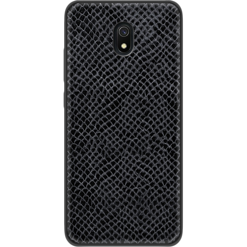 Кожаный чехол Boxface Xiaomi Redmi 8A Snake Graphite