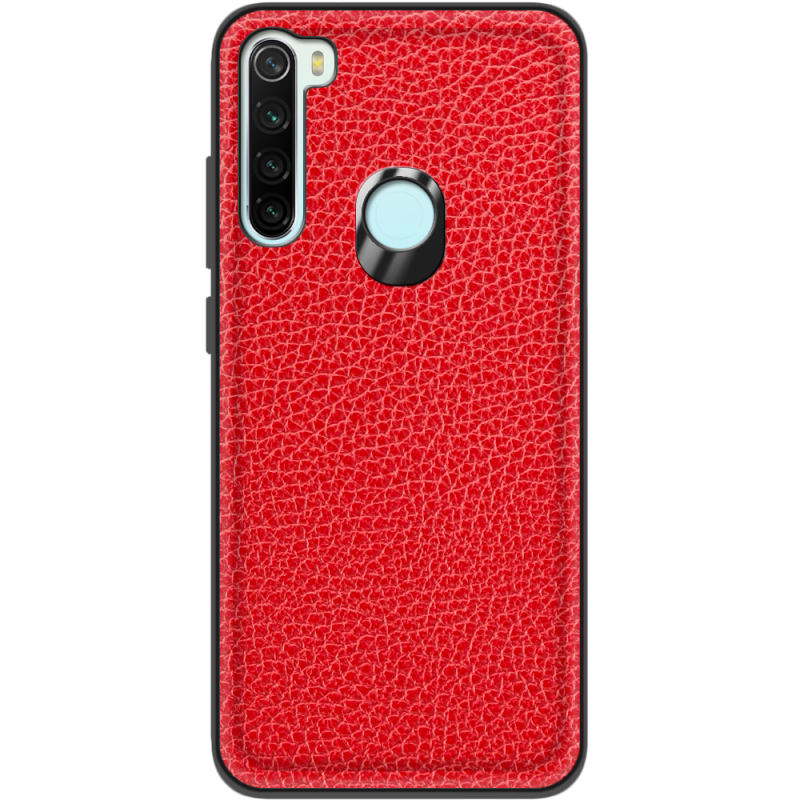 Кожаный чехол Boxface Xiaomi Redmi Note 8 Flotar Red