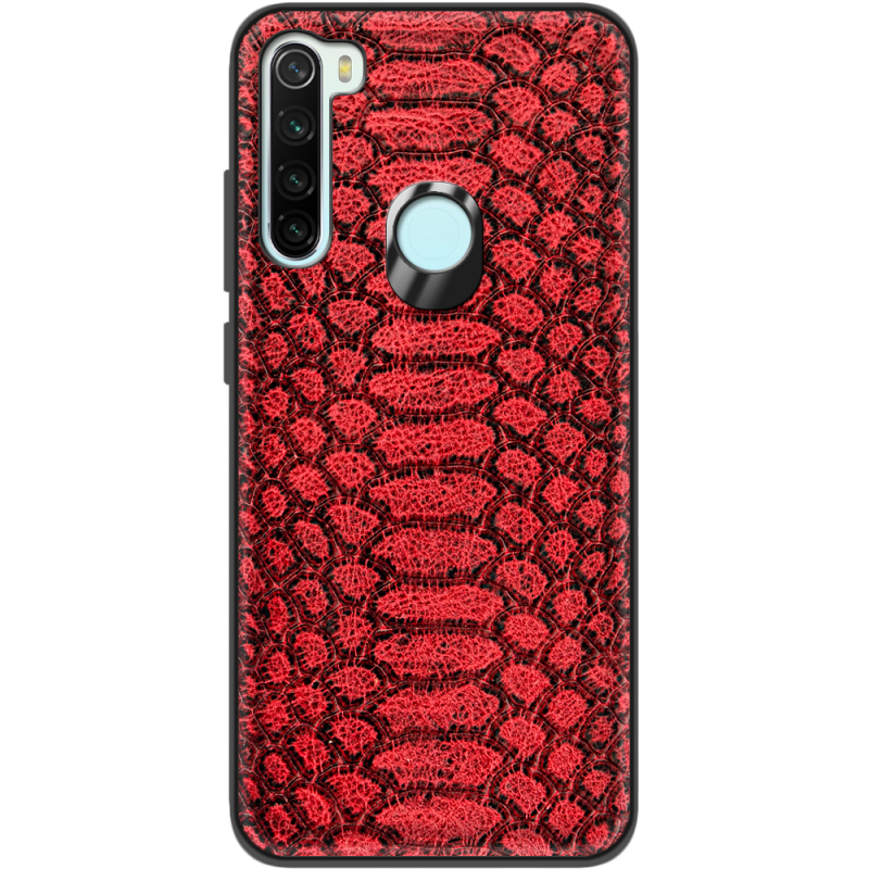 Кожаный чехол Boxface Xiaomi Redmi Note 8 Reptile Red