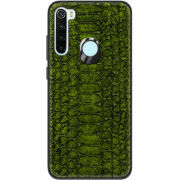 Кожаный чехол Boxface Xiaomi Redmi Note 8 Reptile Forest Green