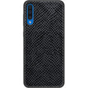 Кожаный чехол Boxface Samsung Galaxy A50 (A505) Snake Graphite