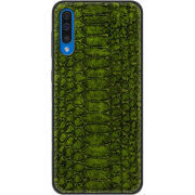 Кожаный чехол Boxface Samsung Galaxy A30s (A307) Reptile Forest Green