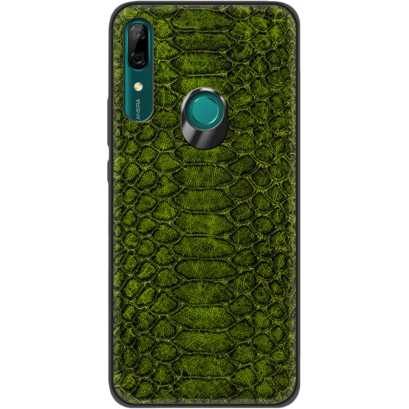 Кожаный чехол Boxface Huawei P Smart Z Reptile Forest Green
