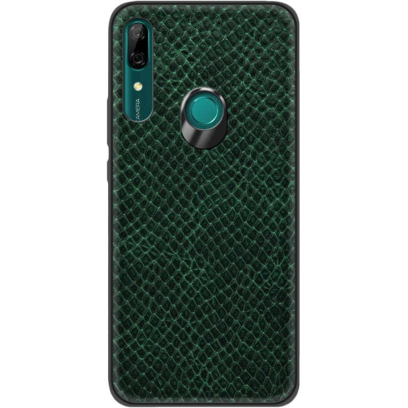 Кожаный чехол Boxface Huawei P Smart Z Snake Emerald