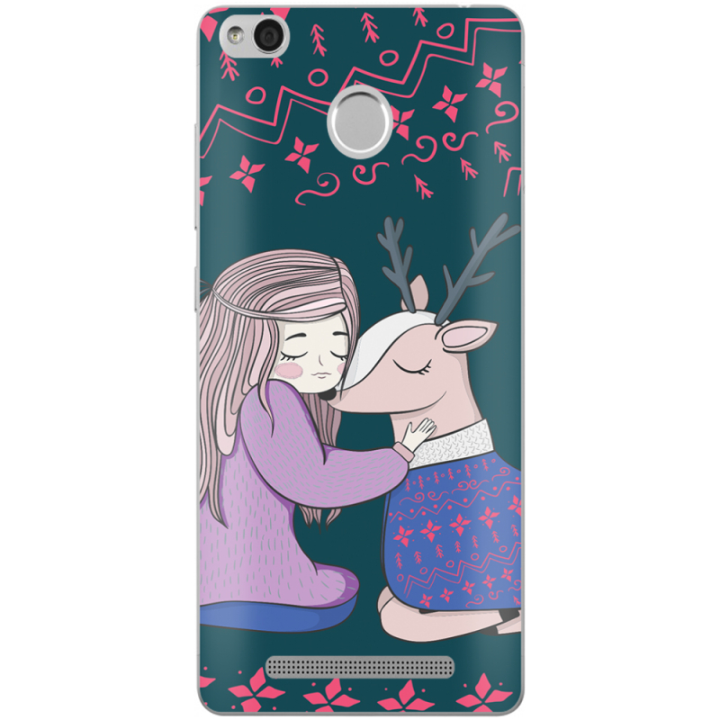 Чехол Uprint Xiaomi Redmi 3S / 3S Pro Girl and deer