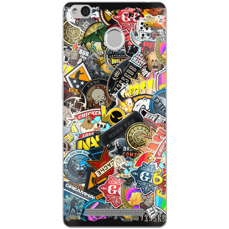 Чехол Uprint Xiaomi Redmi 3S / 3S Pro CS:Go Stickerbombing