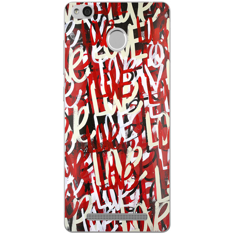 Чехол Uprint Xiaomi Redmi 3S / 3S Pro Love Graffiti
