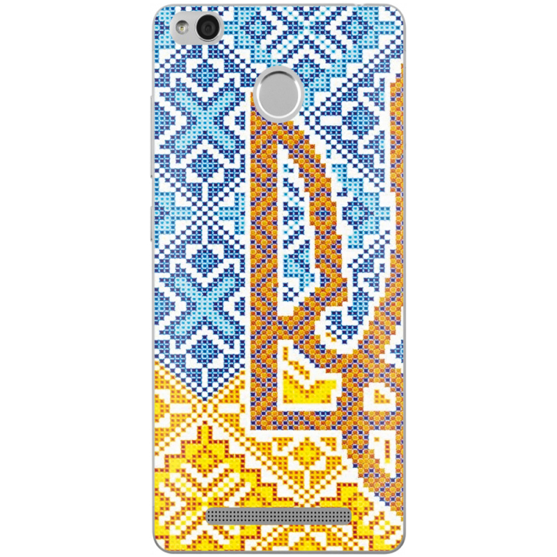 Чехол Uprint Xiaomi Redmi 3S / 3S Pro Тризуб Вишивка
