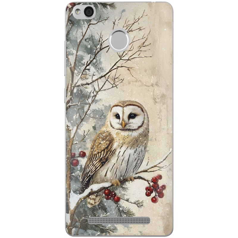 Чехол Uprint Xiaomi Redmi 3S / 3S Pro Christmas Owl