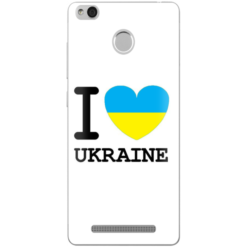 Чехол Uprint Xiaomi Redmi 3S / 3S Pro I love Ukraine
