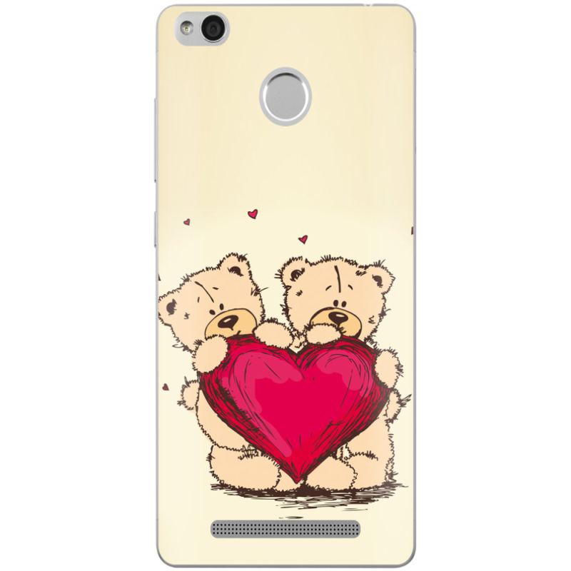 Чехол Uprint Xiaomi Redmi 3S / 3S Pro Teddy Bear Love