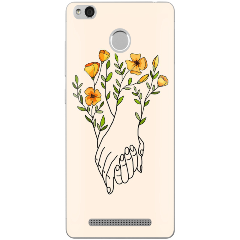 Чехол Uprint Xiaomi Redmi 3S / 3S Pro Flower Hands