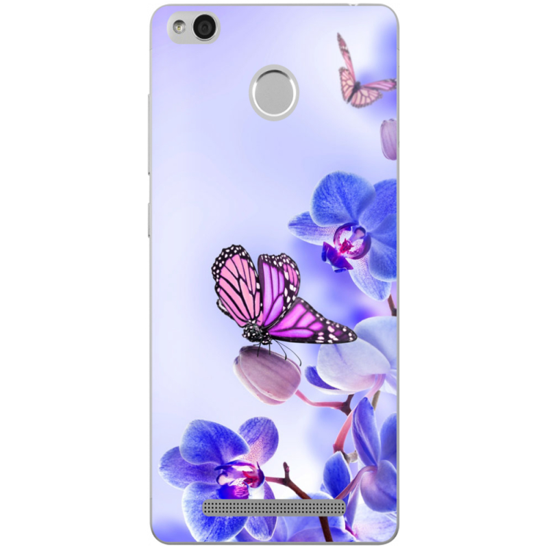 Чехол Uprint Xiaomi Redmi 3S / 3S Pro Orchids and Butterflies