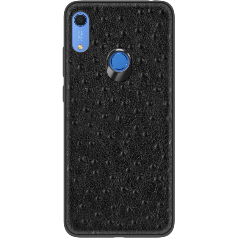 Кожаный чехол Boxface Huawei Y6s Strauss Black