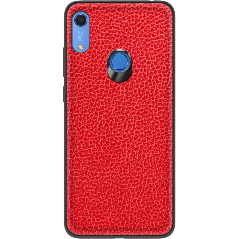 Кожаный чехол Boxface Huawei Y6s Flotar Red